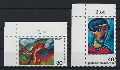 BRD 1974 - Dtsch. Expressionismus (I) - Mi. 798-799 ** EOL s. Abb. u. Beschr. - Bild 1 von 2