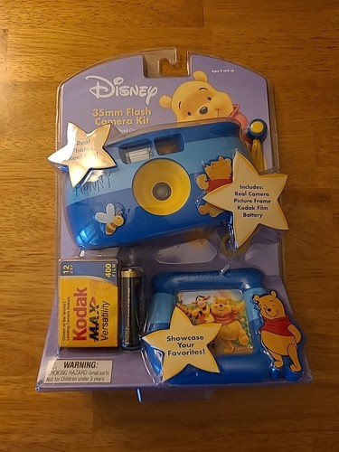 Vtg New Disney Kodak 35mm Flash Camera Kit Winnie The Pooh & Friends ...
