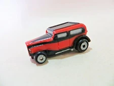 GALOOB MICRO MACHINES '1932 FORD 'CHOPPED' HOT ROD' RED/BLACK. VINTAGE EXCELLENT