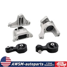 Motor Mount Transmission Mount 4pc Set For Honda Accord 1.5l Cvt 2018-2022