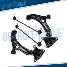 4pc Front Lower Control Arms Ball Joint Sway Bar for 2009-2011 Honda Insight Fit