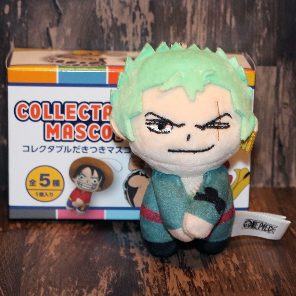 USJ JAPAN ONE PIECE Collectable Mascot Roronoa Zoro Hug Plush Toy