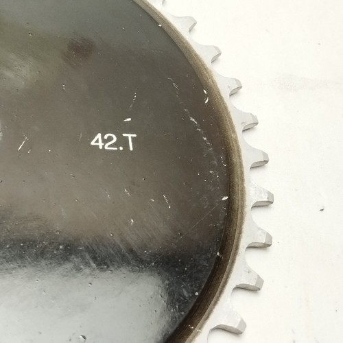 NOS HARO ChainRing 42T BL ACK BMX, Feat For HARO, GT, SKYWAY - Picture 2 of 6
