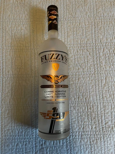 Empty Bottle Indy 500 Fuzzy's Vodka special edition 100th Anniversary Excellent