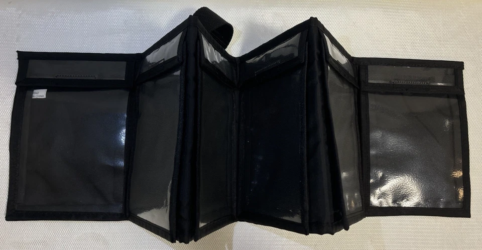 Crop in 4 x 6 Style Storage Craft Supplies Holder Purple & Black Folding - Image 4 of 4