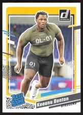 2023 Donruss #387 Keeanu Benton rated rookie