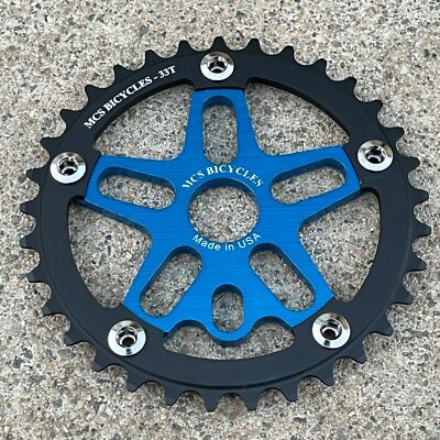 Alloy/Steel Sprocket 44T 1/2"x1/8 Bcycle Chanrng BMX Cruser Bke 4