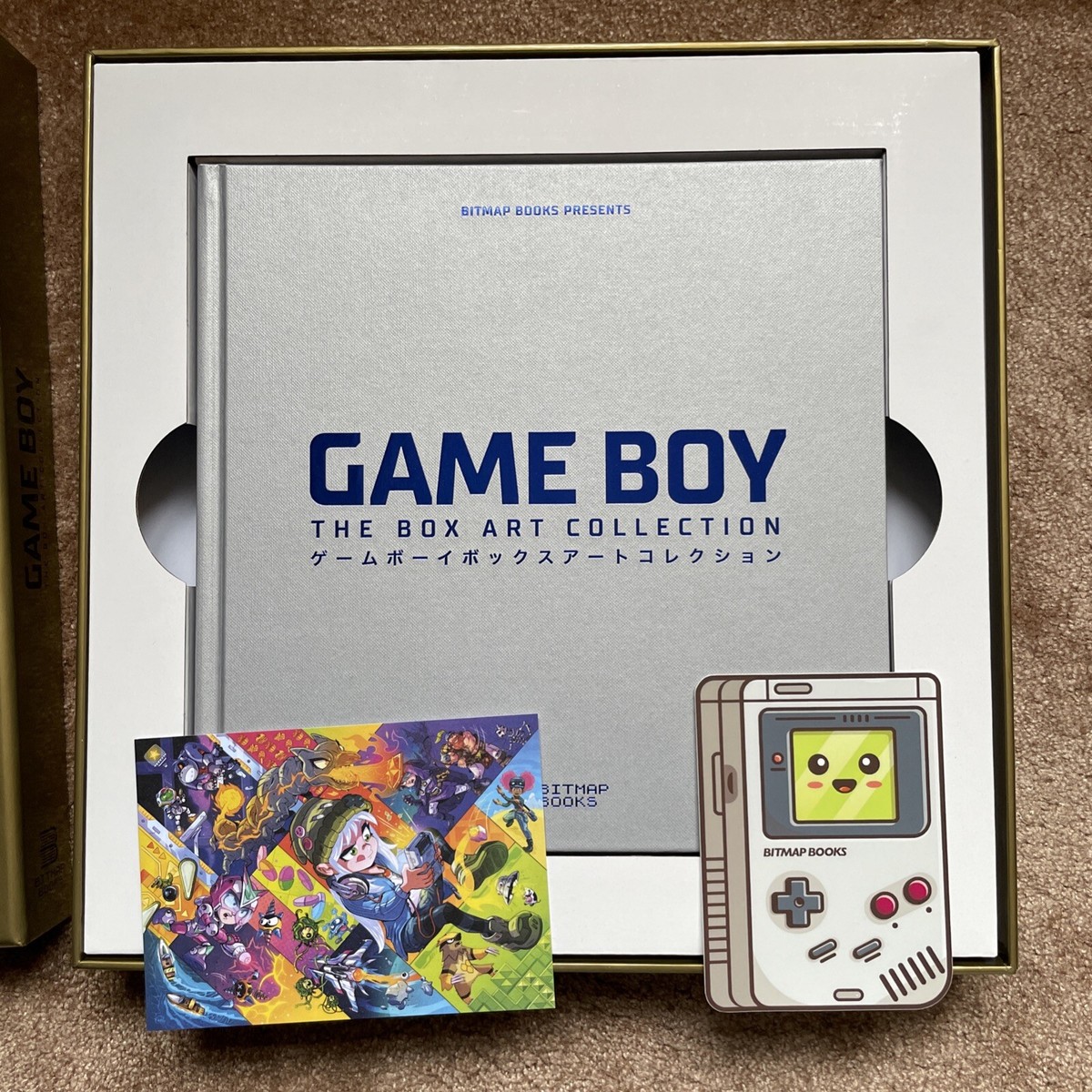 Game Boy The Box Art Collection Gold Version Limited to 500 Bitmap