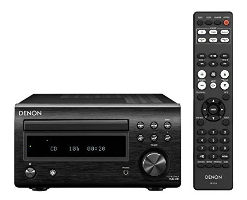 Denon RCD-M41 RCD-M41K Wide FM AM/FM Radio Tuner with Discrete Amplifier Black - Image 2 of 4