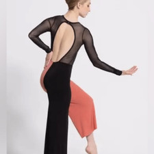 WEISSMAN Elite Dance Costume unitard contemporary All We Got MJ11829 MC 10/12