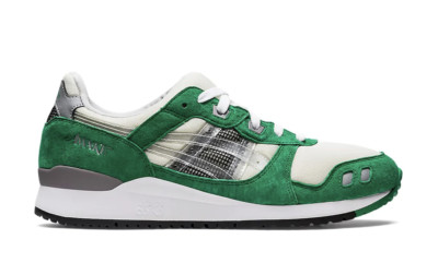 Size 11.5 - ASICS Awake NY x Gel Lyte 3 Green Tambourine