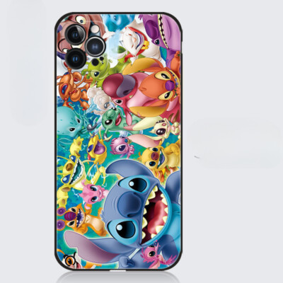 Silicone Cartoon Phone Case Anti-drop for iPhone 16 15 14 13 12 11 Pro Max