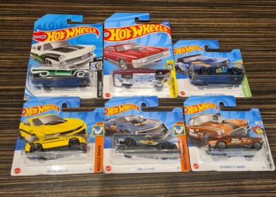 HOT WHEELS CUSTOM 68 CAMARO - CORVETTE - LOWRIDER - 8 CRATE - MOD SPEEDER