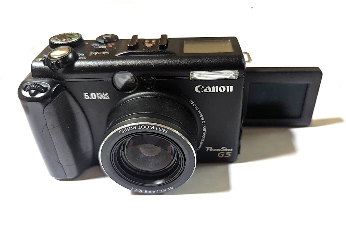 Canon PowerShot G5 Digital Cameras for Sale | Shop New & Used