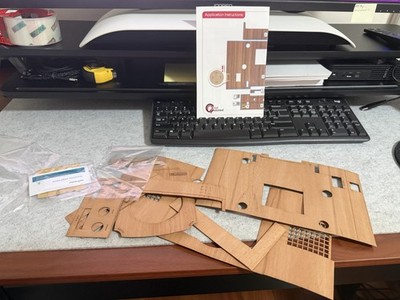 GameCube Wood Veneer Kit (Rose Colored Gaming)