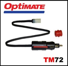 OptiMATE AccuMATE TM72 Cigarette Lighter Plug / DIN Lead Cable NEW