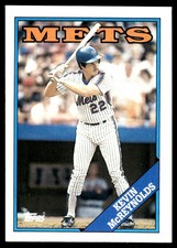 Kevin McReynolds 1988 Topps #735 Mets MLB READ FREE SHIPPING AutographDen