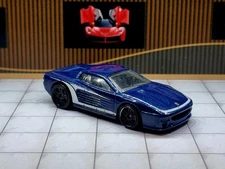 HOT WHEELS FERRARI Testerossa 512M Blue 