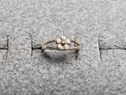 GRANDMA GRABE'S BEAUTIFUL VINTAGE 925 STERLING SILVER OPEN BACK .87G RING SIZE 2