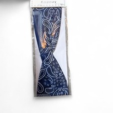Navy Twisted Knot Stretch Headband