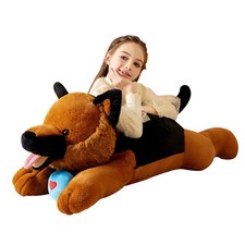 Giant German Shepherd Dog Stuffed Animal Plush Soft Toy,30" Large Cuddly Pupp...
