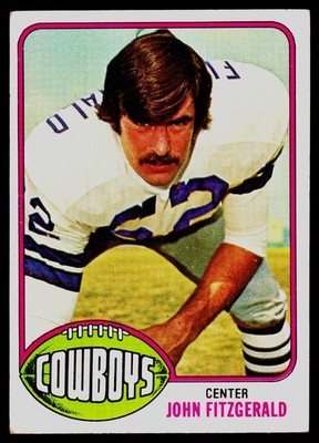 1976 Topps #102 John Fitzgerald - VG