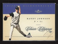 2004 Fleer Classic Clippings #25 Randy Johnson Arizona Diamondbacks