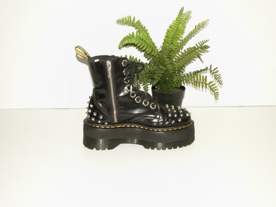 Dr. Martens JADON MAX STUD chunky leather platform boots uk 5 eu