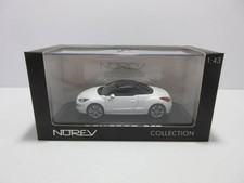 Mini car 1/43 Norev Peugeot RCZ late white model car Age14+