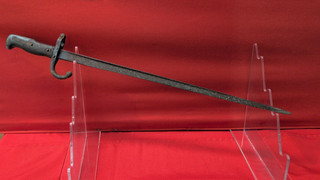WWI French Lebel bayonet no scabbard well used salty veteran