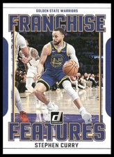 2023-24 Donruss #21 Stephen Curry Franchise Features Golden State Warriors