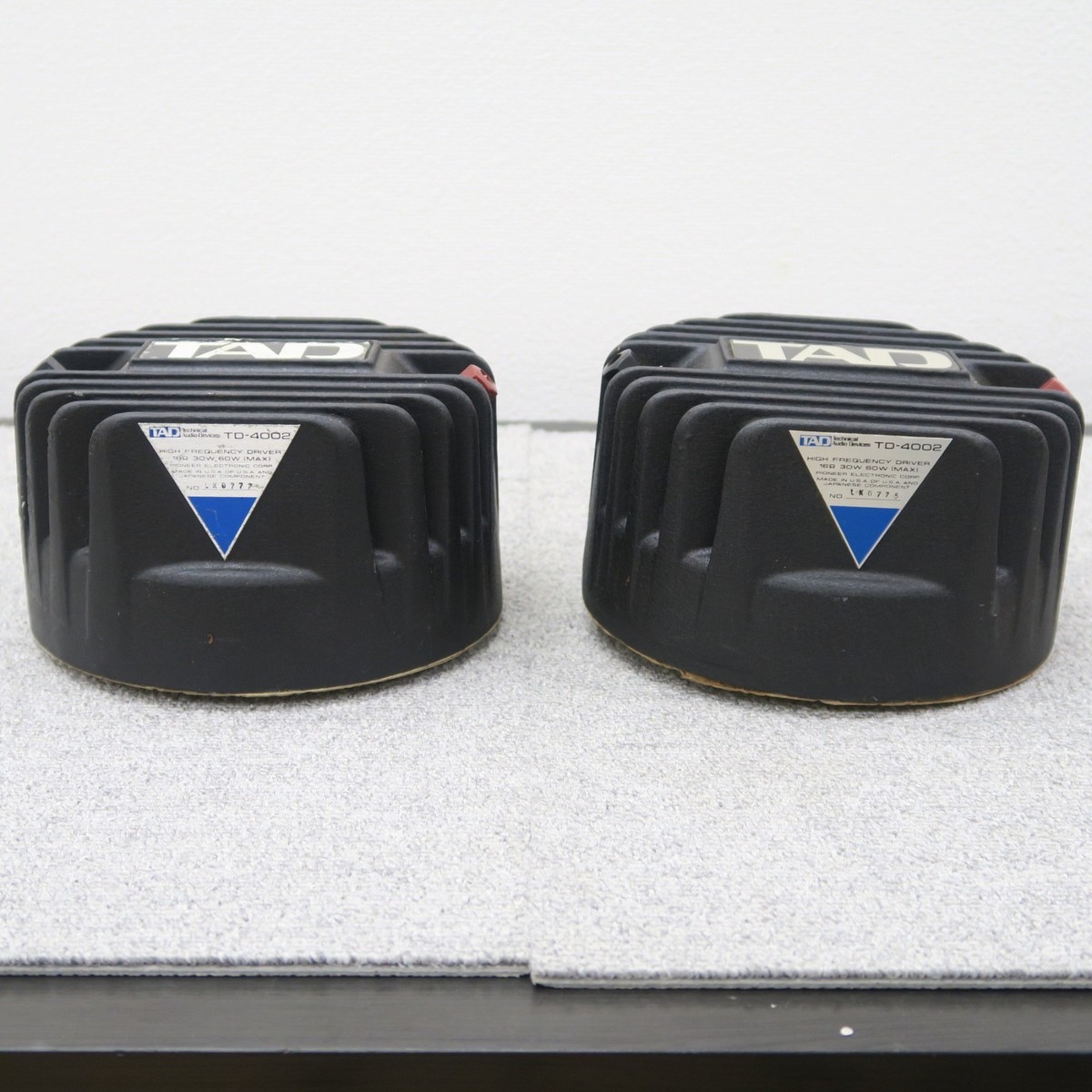 TAD TD-4002 Compression Driver Units Pair USED JP | eBay