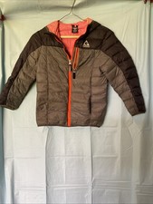 Gerry Boys Jersey Lined Jacket Size 6 - Gray Orange Puffer