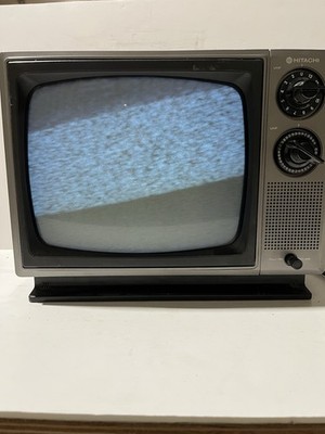 Vintage Hitachi Solid State TV Receiver Model No P-50 Tested, May 1979