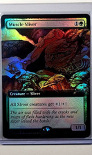 2022 MTG Magic the Gathering Secret Lair Drop Foil #653 Muscle Sliver