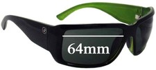 SFx Replacement Sunglass Lenses fits Von Zipper Drydock - 64mm Wide