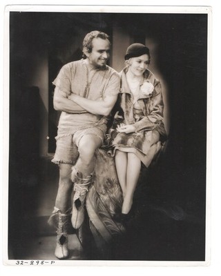 Mary Pickford Douglas Fairbanks On Set Robinson Crusoe Orig 1932 8x10 Photo