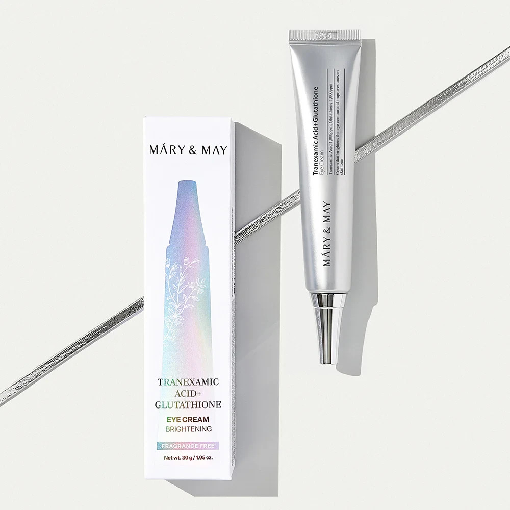 Mary & May Tranexamic Acid+ Glutathione Brightening Eye Cream 30g Brand New
