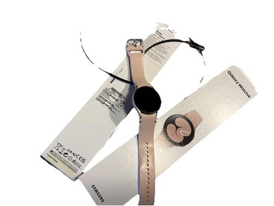 Samsung Galaxy Watch4 40mm Aluminiumgehäuse mit Sport Band - Rosé Gold 