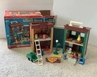Vintage 1975 Fisher Price Little People Play Family Eraser 938 Sesame Street Box