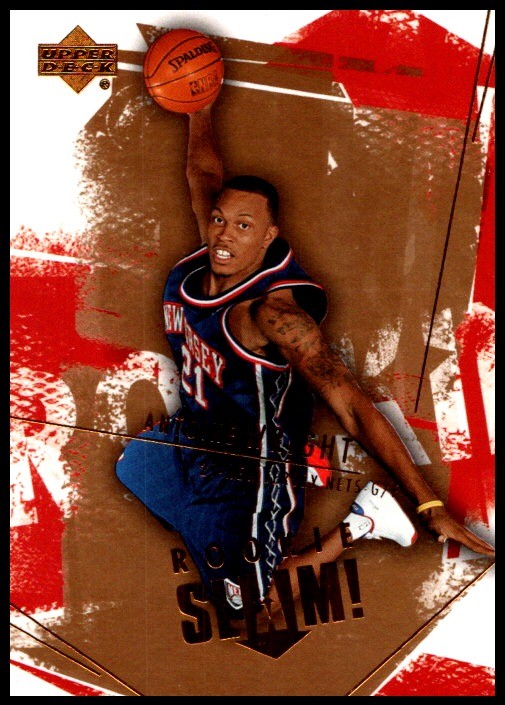 2005 Antoine Wright Rookie Upper Deck BASKETBALL #104 New Jersey Nets