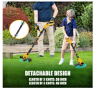 3-in-1 Cordless Weed Trimmer Compatible with DeWalt 20V – 12" Auto Feed, Lightwe