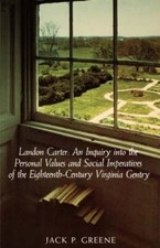 Jack P. Greene Landon Carter (Paperback) (UK IMPORT)