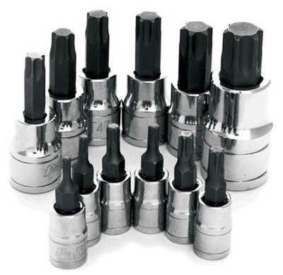 Performance Tool Star Bit Socket Set 12-Piece Chrome