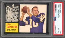Fran Tarkenton Cards, Rookie Card and Autographed Memorabilia Guide 12
