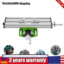 Cross Slide Drill Press Bench Axis Mill Machine Work Table Compound Vise Vice