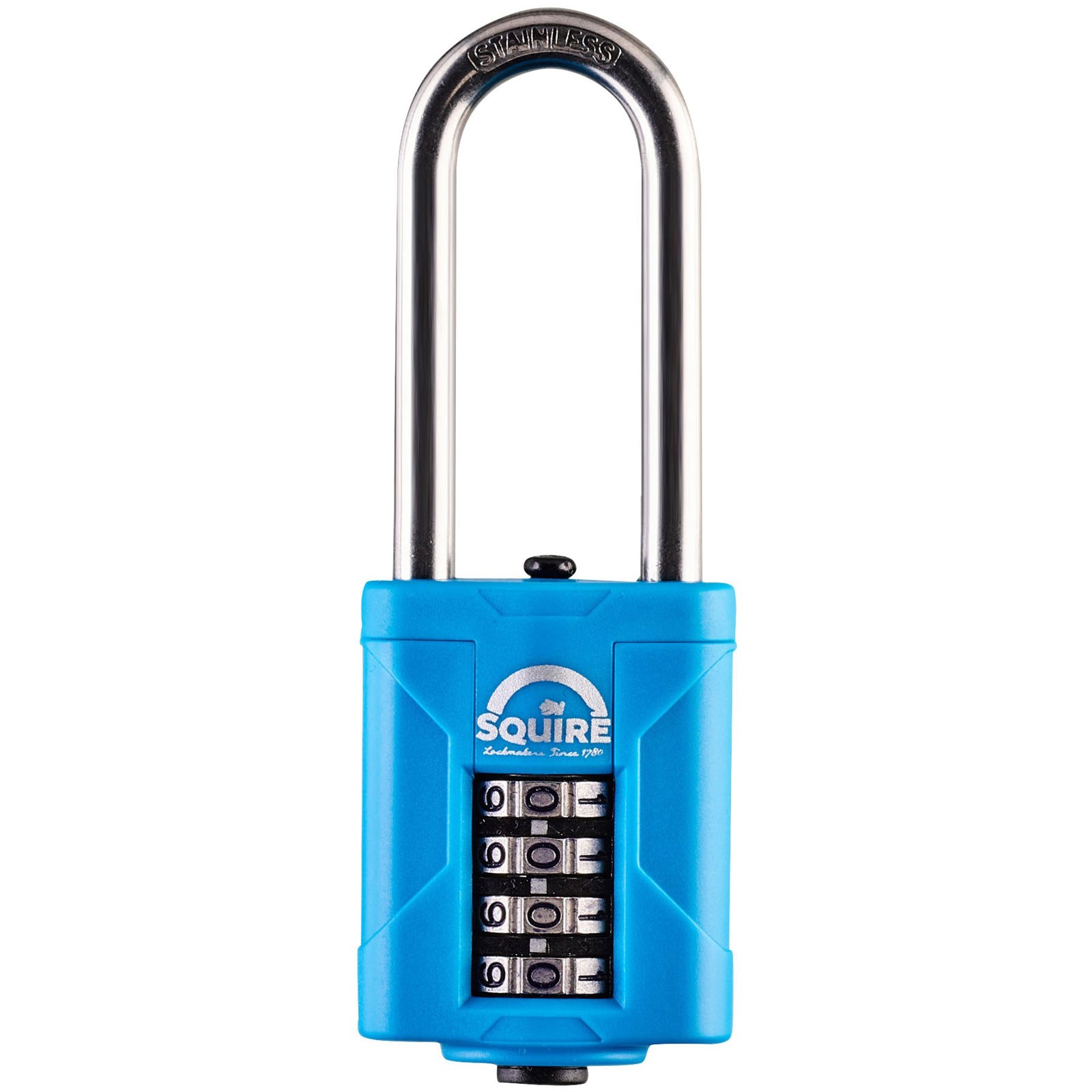 Squire CP50S25 Rustproof Marine Padlock, 50mm, Long Shackle, Boxed