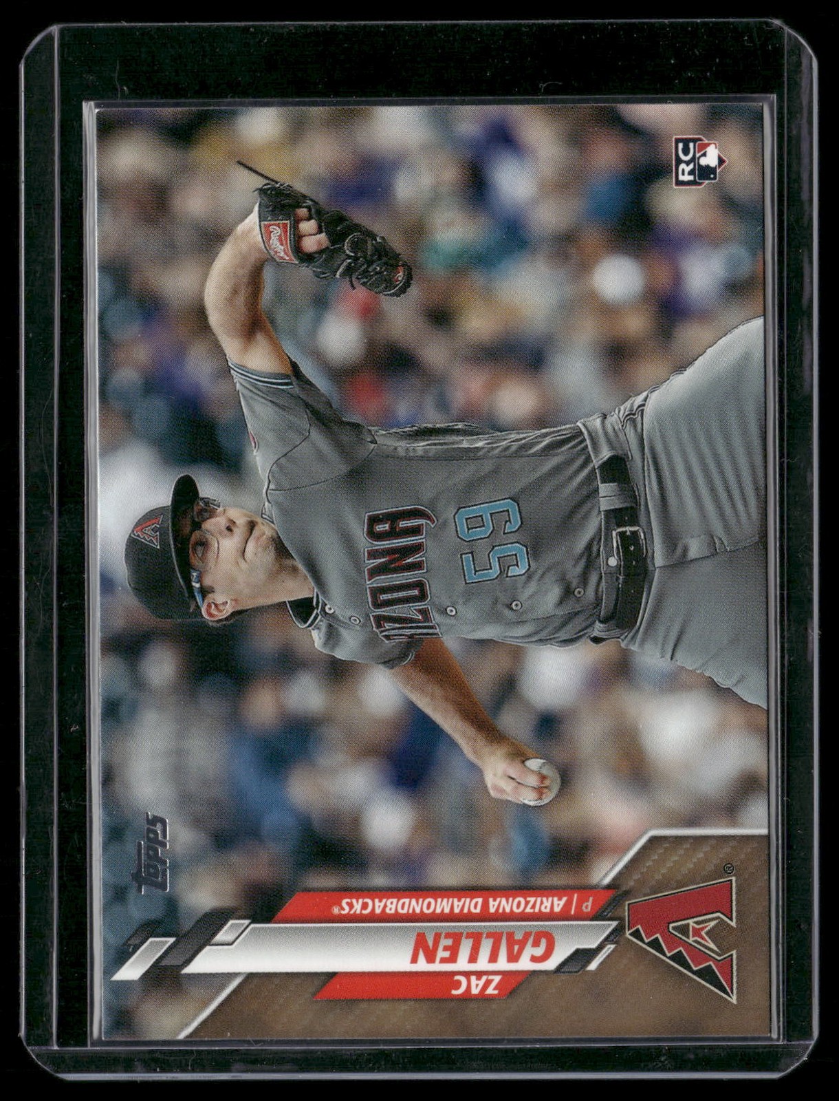 2020 Zac Gallen Topps #207 Gold /2020