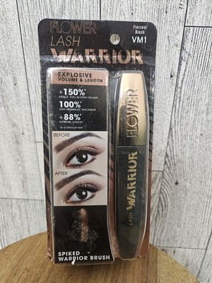 Flower Beauty Lash Warrior Mascara Fiercest Black VM1 Thickening Volumizing