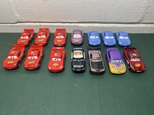 Disney Pixar Cars - Lot of 14- Diecast Mixed Characters Lightning Used condition